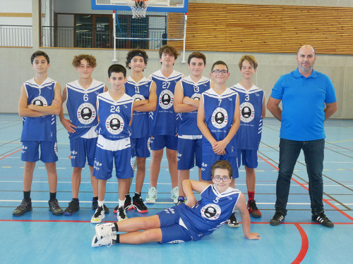 Victoire écrasante de nos minimes 1 face au Club Millois 86-40 Bravo les garçons !