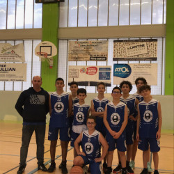 Victoire des minimes 1 85-35 contre le BOP