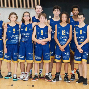 Victoire de nos U15M1 50-65 contre St Chamas